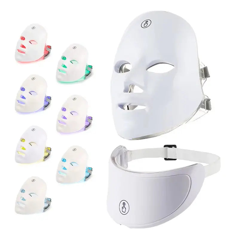 LED Facial Neck Beauty Machine Skin Rejuvenation Massager