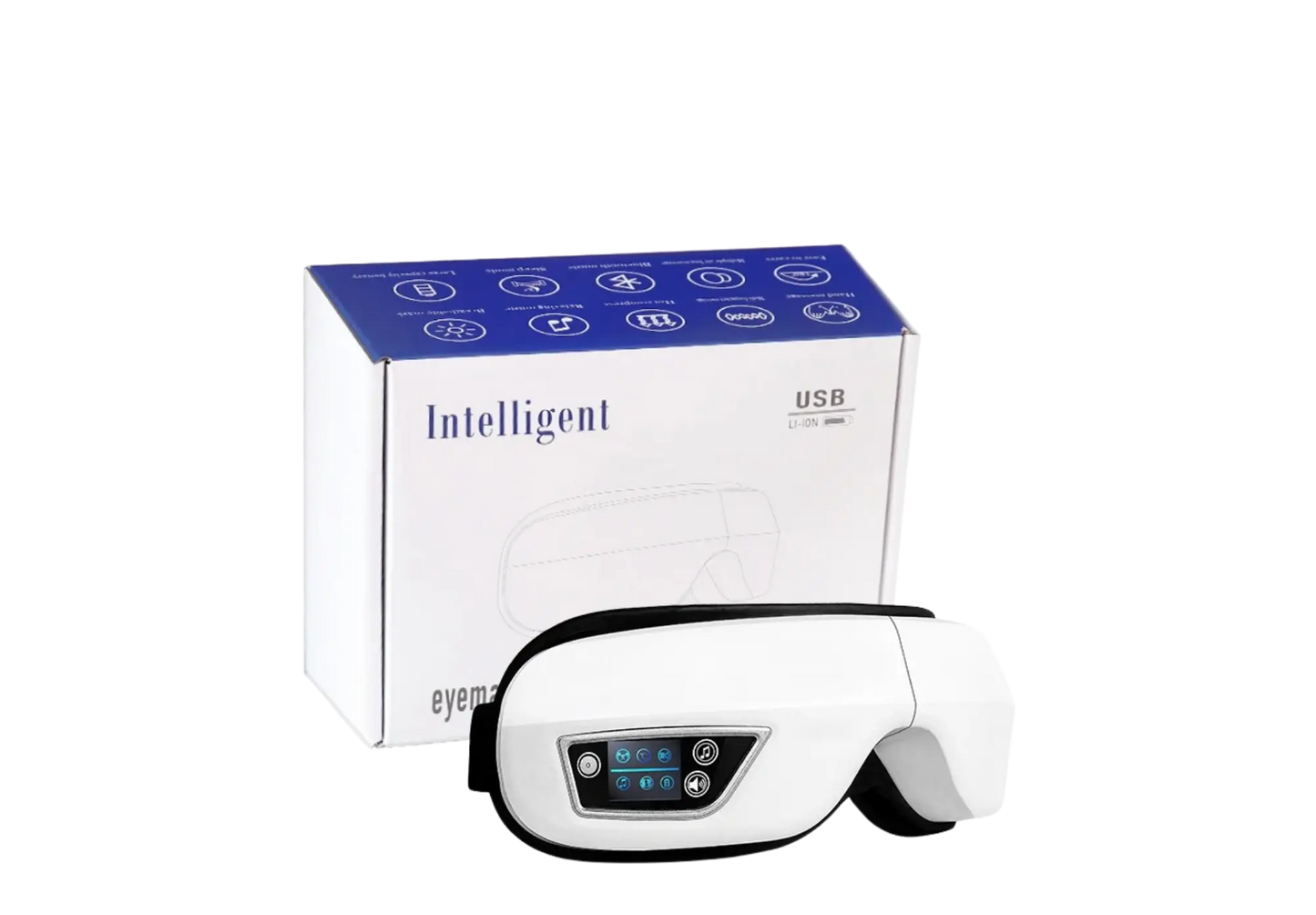 Masseur Oculaire Intelligent 4D Bluetooth-Vernixe