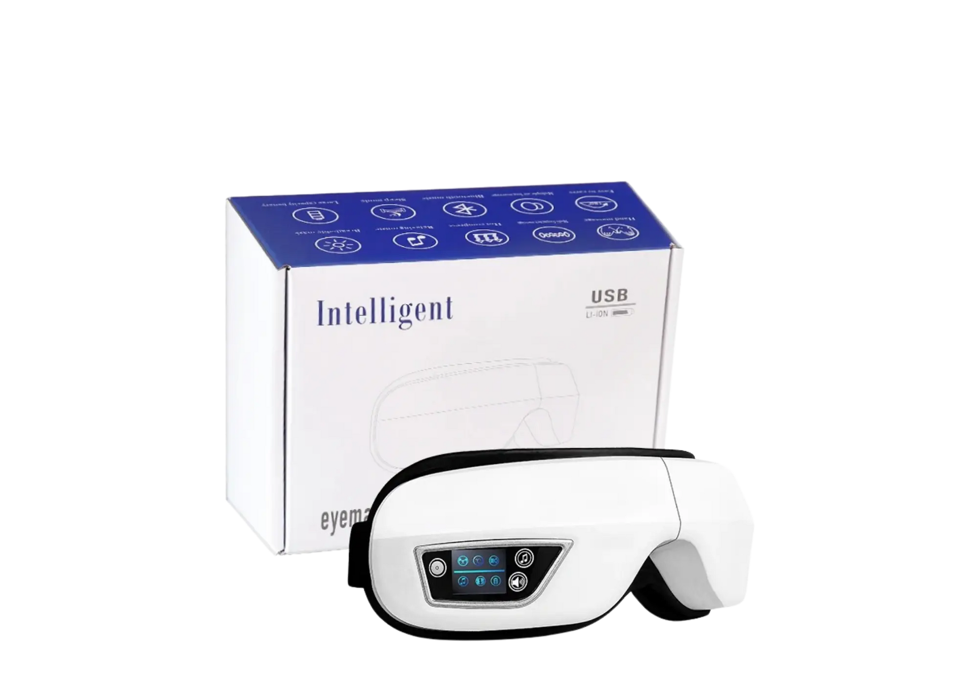 Masseur Oculaire Intelligent 4D Bluetooth-Vernixe