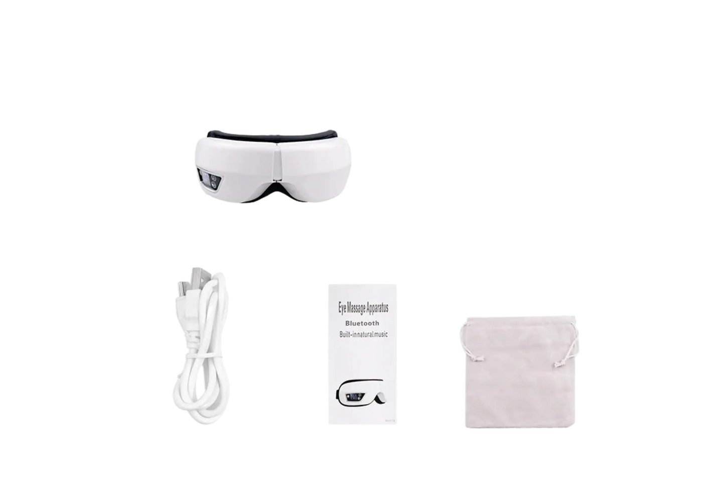 Masseur Oculaire Intelligent 4D Bluetooth-Vernixe