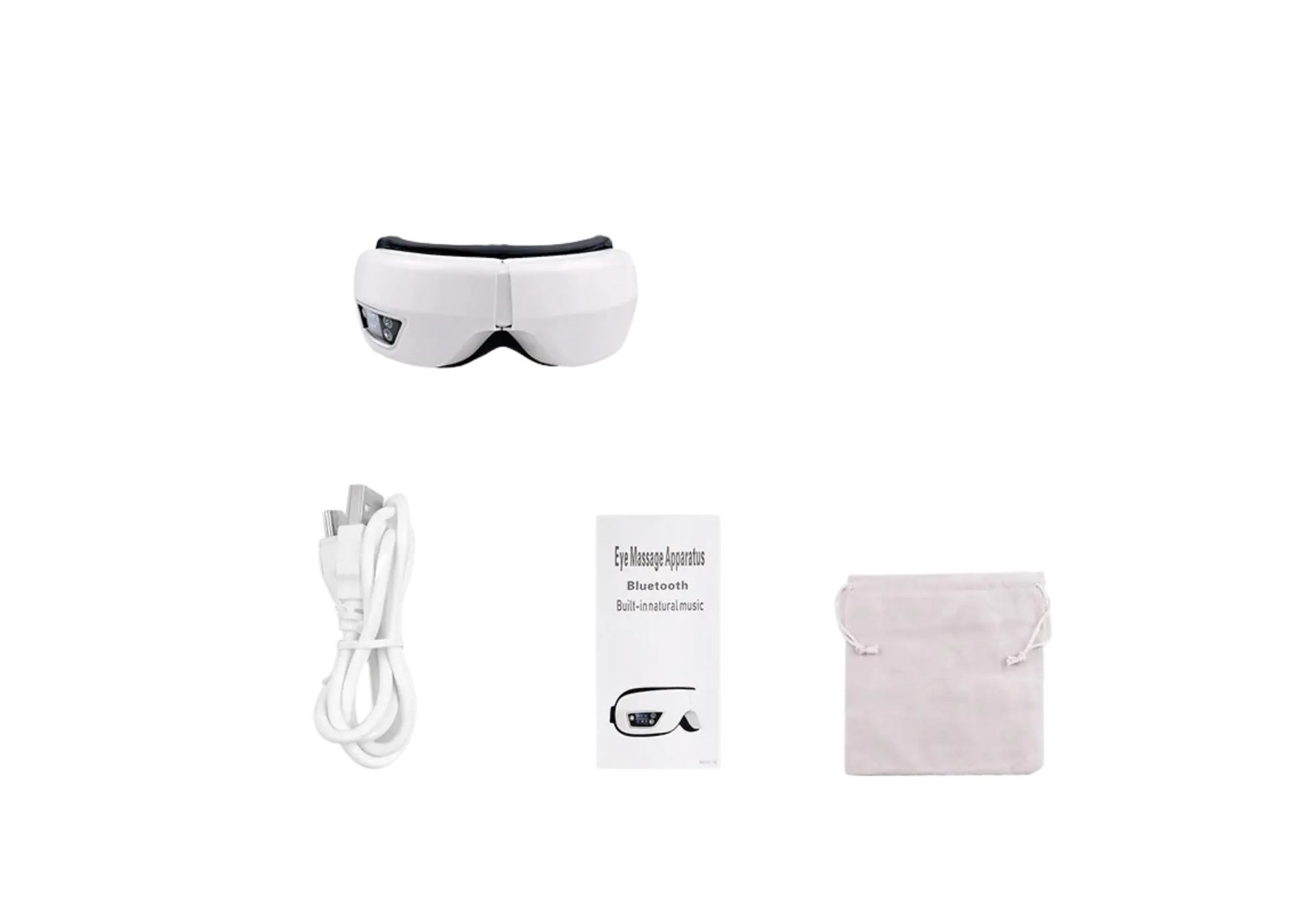 Masseur Oculaire Intelligent 4D Bluetooth-Vernixe